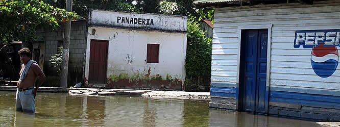 Inundaciones en Guatemala.