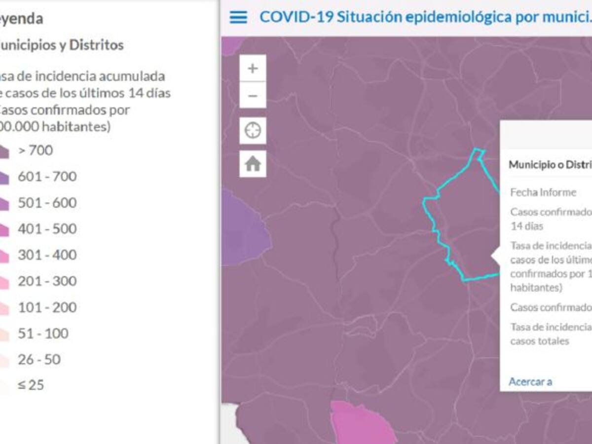 Alcorcón roza la incidencia de 1.000 casos y ya son cuatro ZBS por encima del umbral