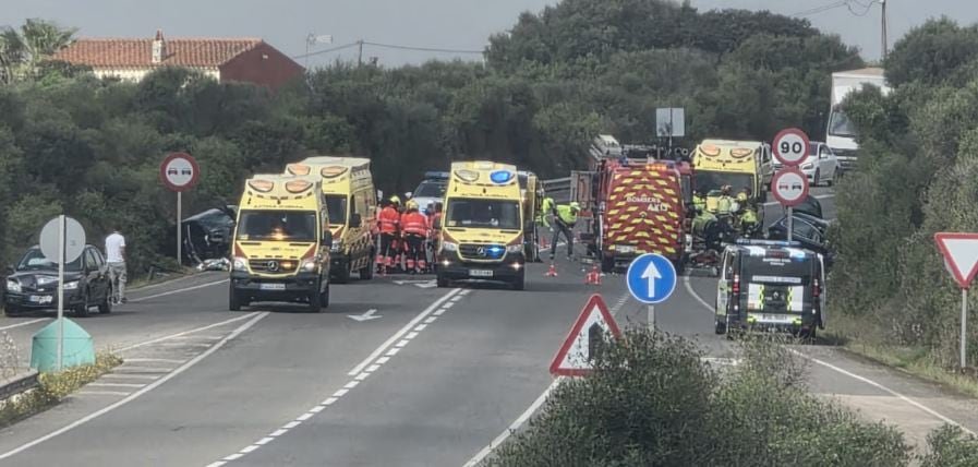 El trànsit s'ha vist interromput