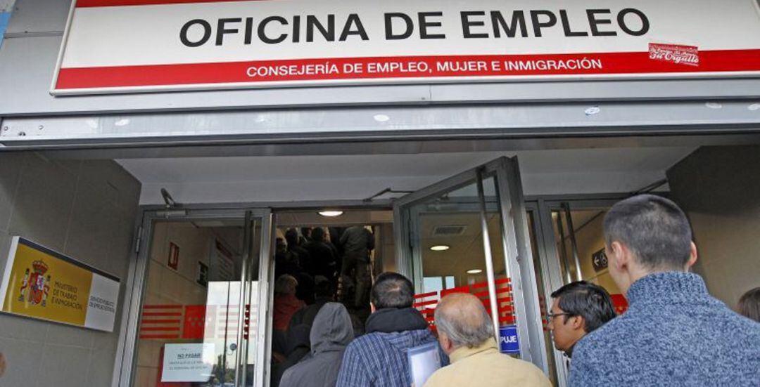 Imagen de archivo de una oficina de empleo