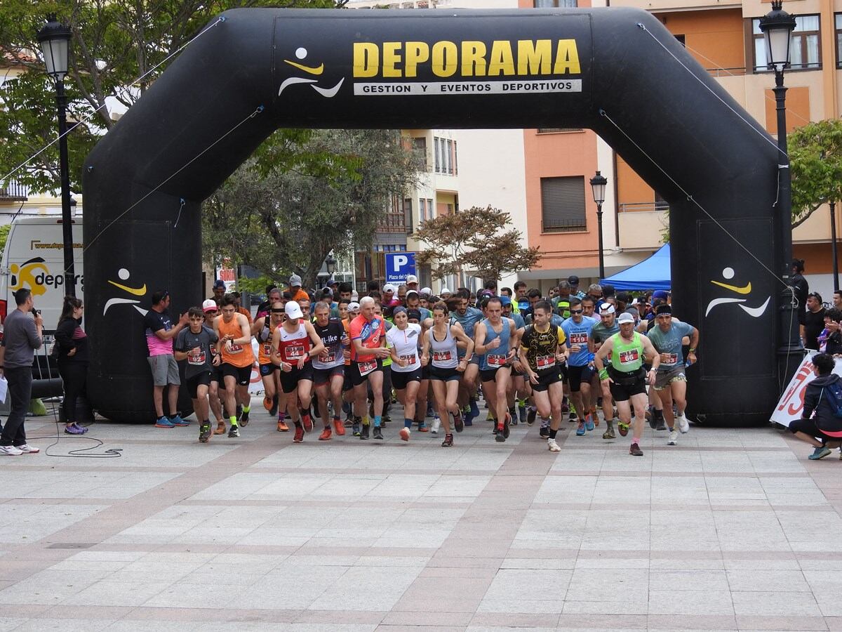 Salida de la carrera de la Travesía Alto Duero.