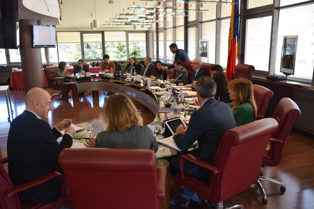 Primera reunió de cònsols del nou mandat a la parròquia de Canillo.