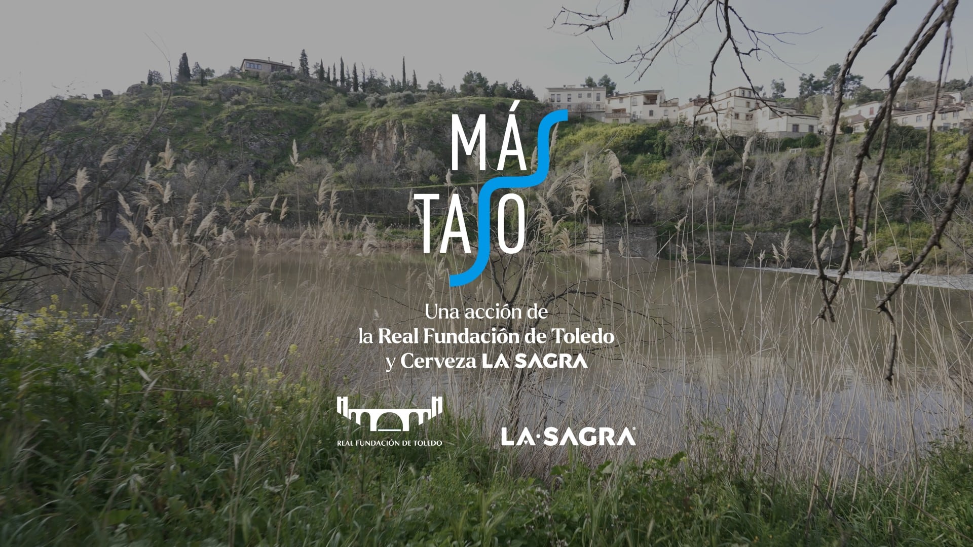 Imagen de la campaña &quot;Más Tajo&quot; de Cervezas La Sagra y la Real Fundación de Toledo