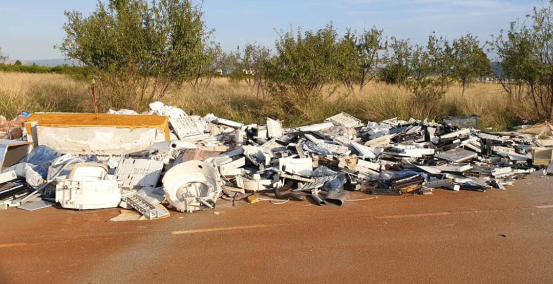 Vertedero ilegal en Castelló