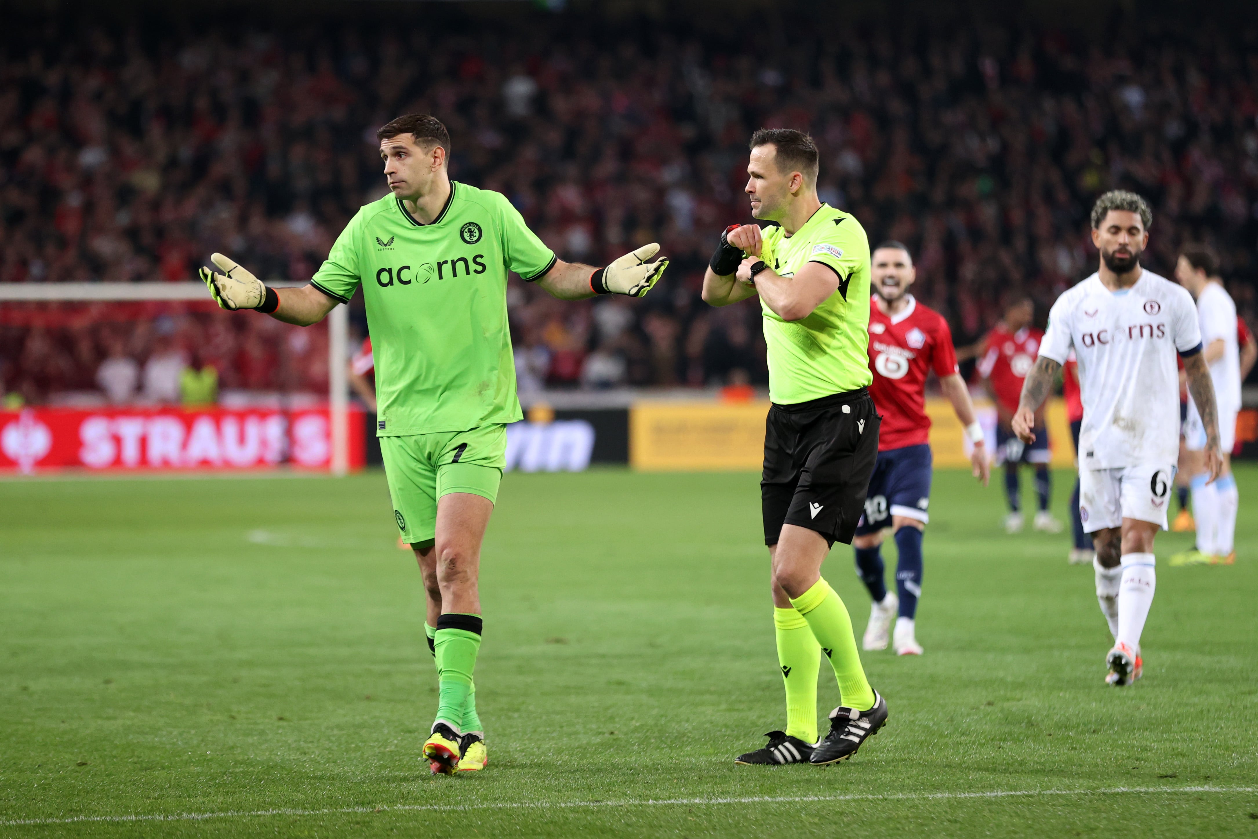 Lille OSC v Aston Villa: Quarter-final  Second Leg - UEFA Europa Conference League 2023/24