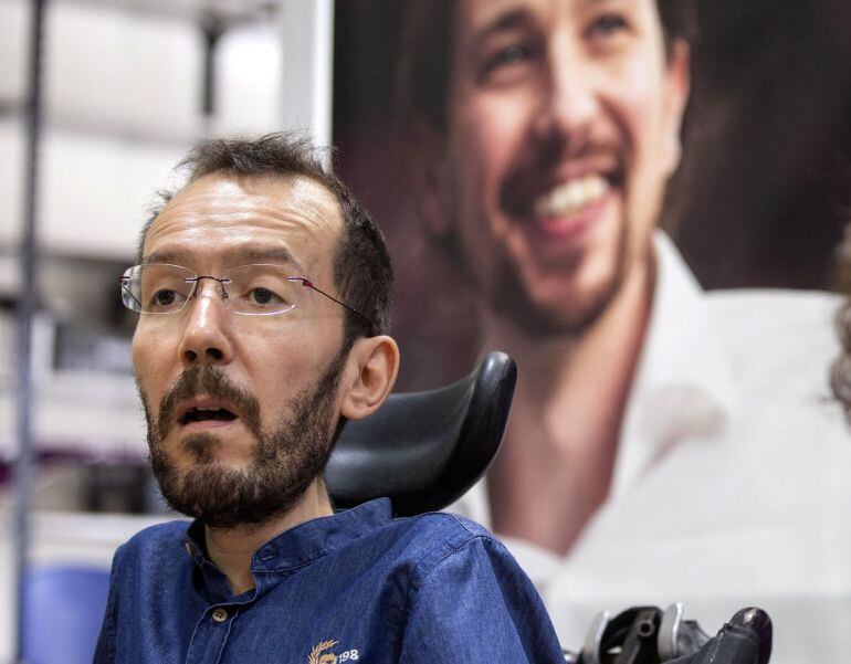 El secretario de Organización de Podemos, Pablo Echenique.