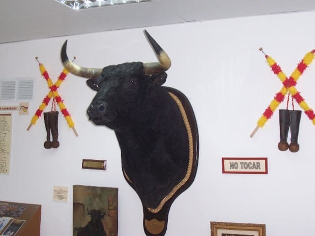 Imagen del museo taurino de Barbastro