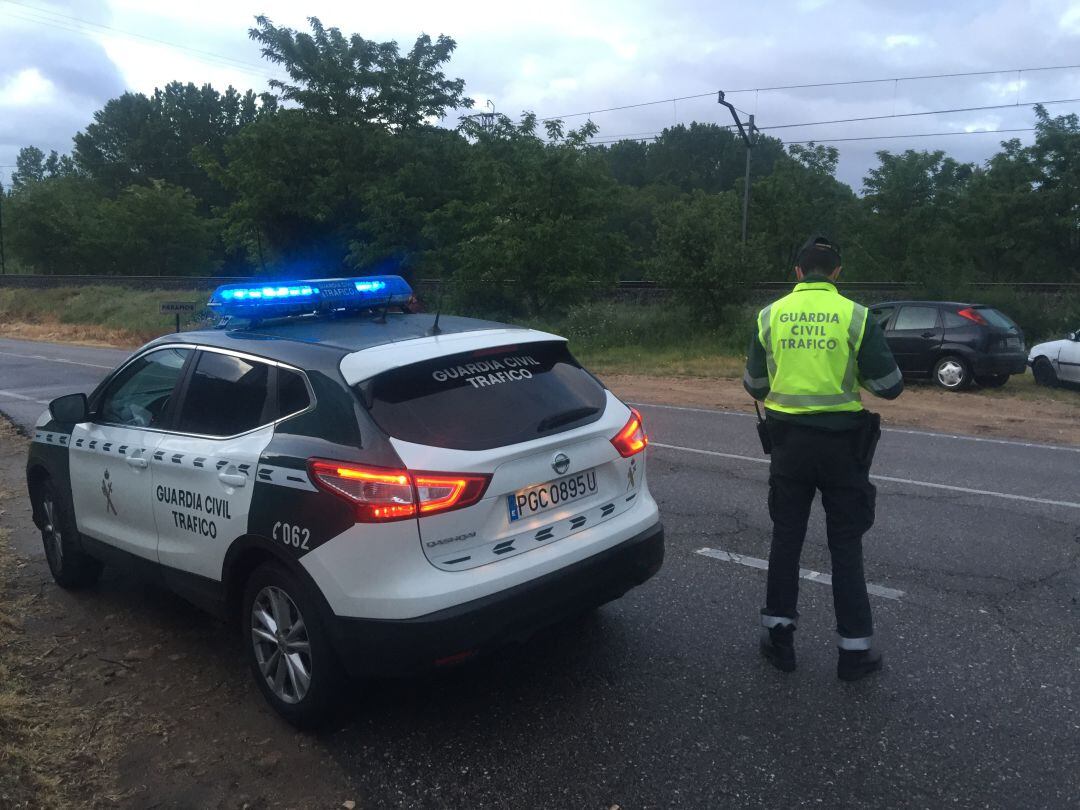 Una patrulla del subsector de Tráfico de la Guardia Civil.