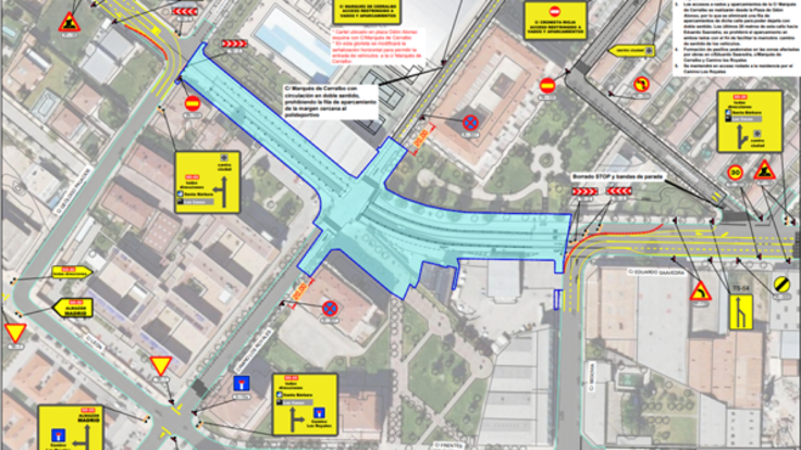 Ana Alegre, concejala de Obras del ayuntamiento de Soria, inicio de las obras en el túnel del San Andrés