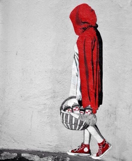 Un mural de Bansky