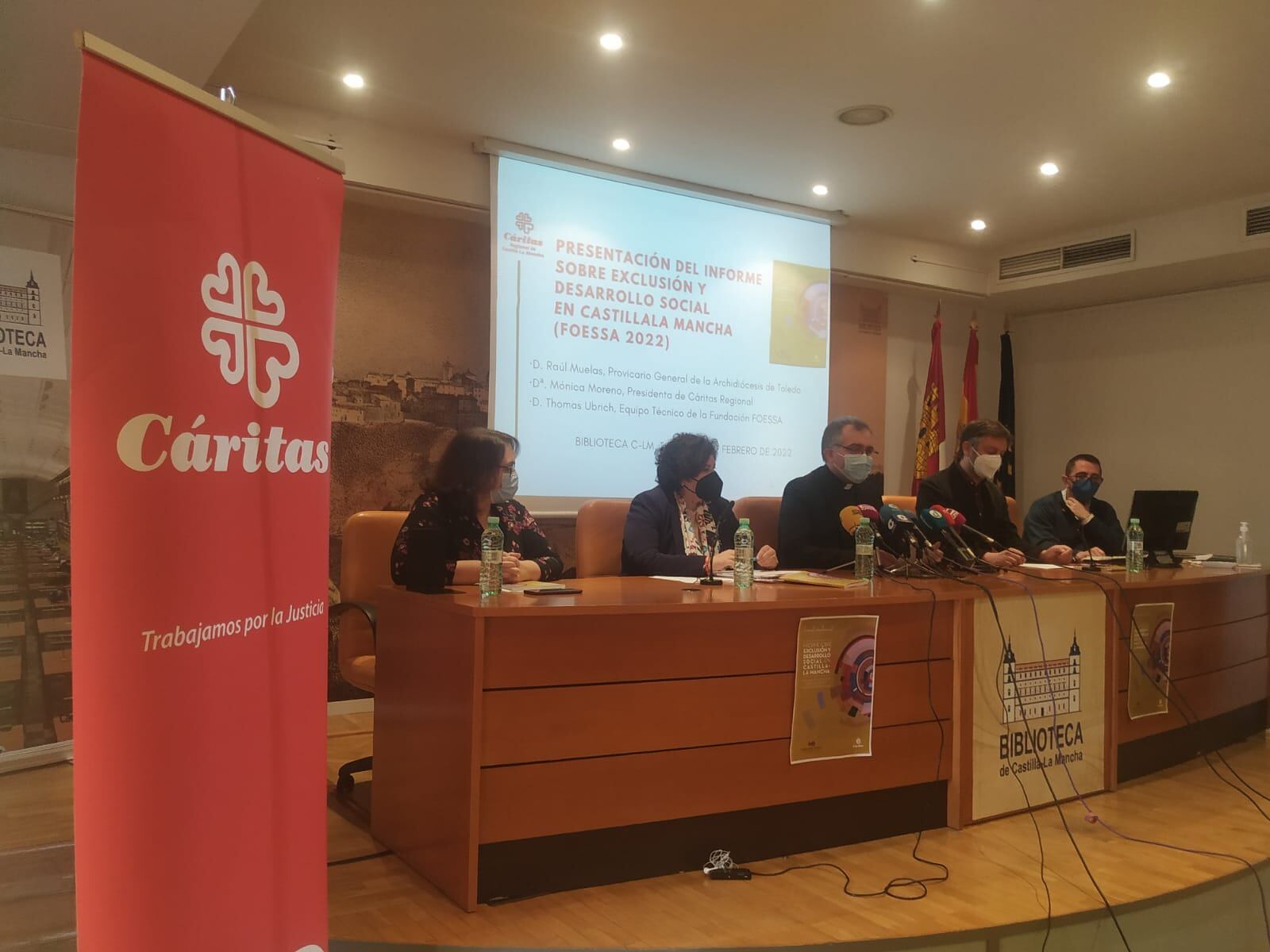 Presentación del Informe sobre la Exclusión y Desarrollo Social en Castilla-La Mancha