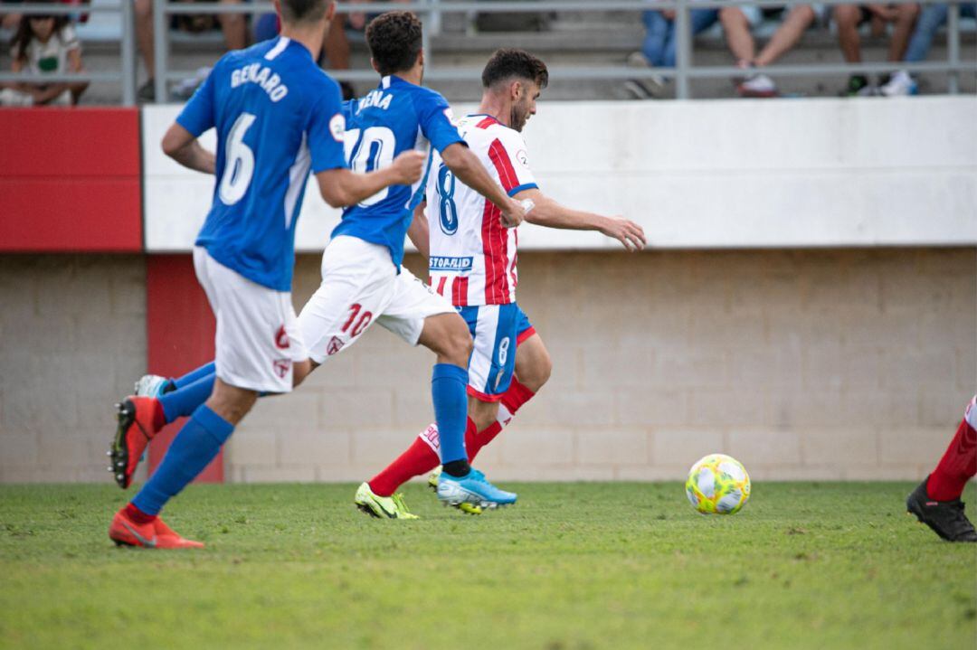 Iván Turrillo en un partido.