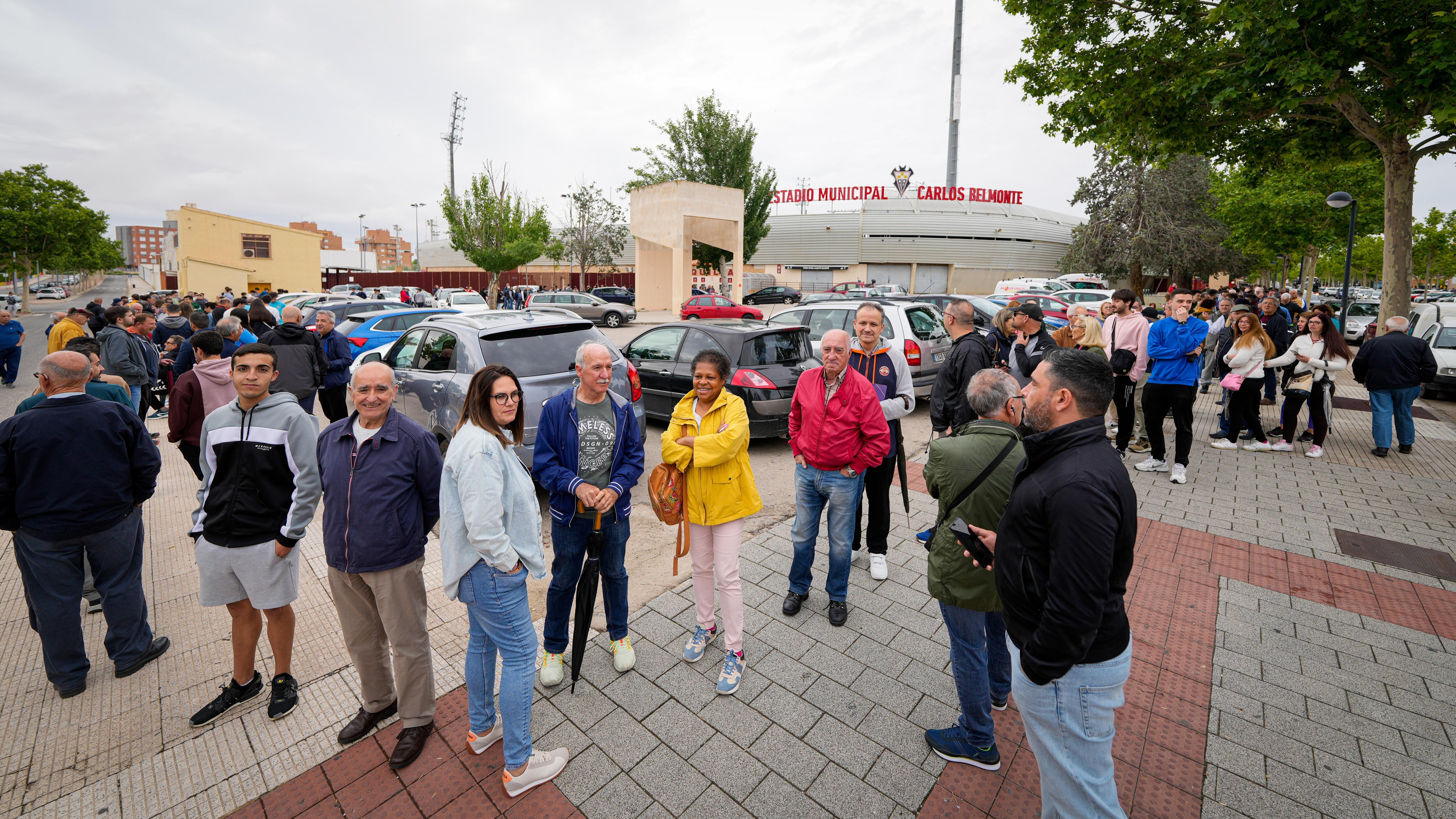 colas carlos Belmonte partido playoff ascenso primera Albacete-Levante