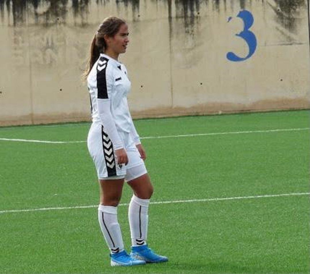 Inés Martín lleva tres temporadas en el club albaceteño