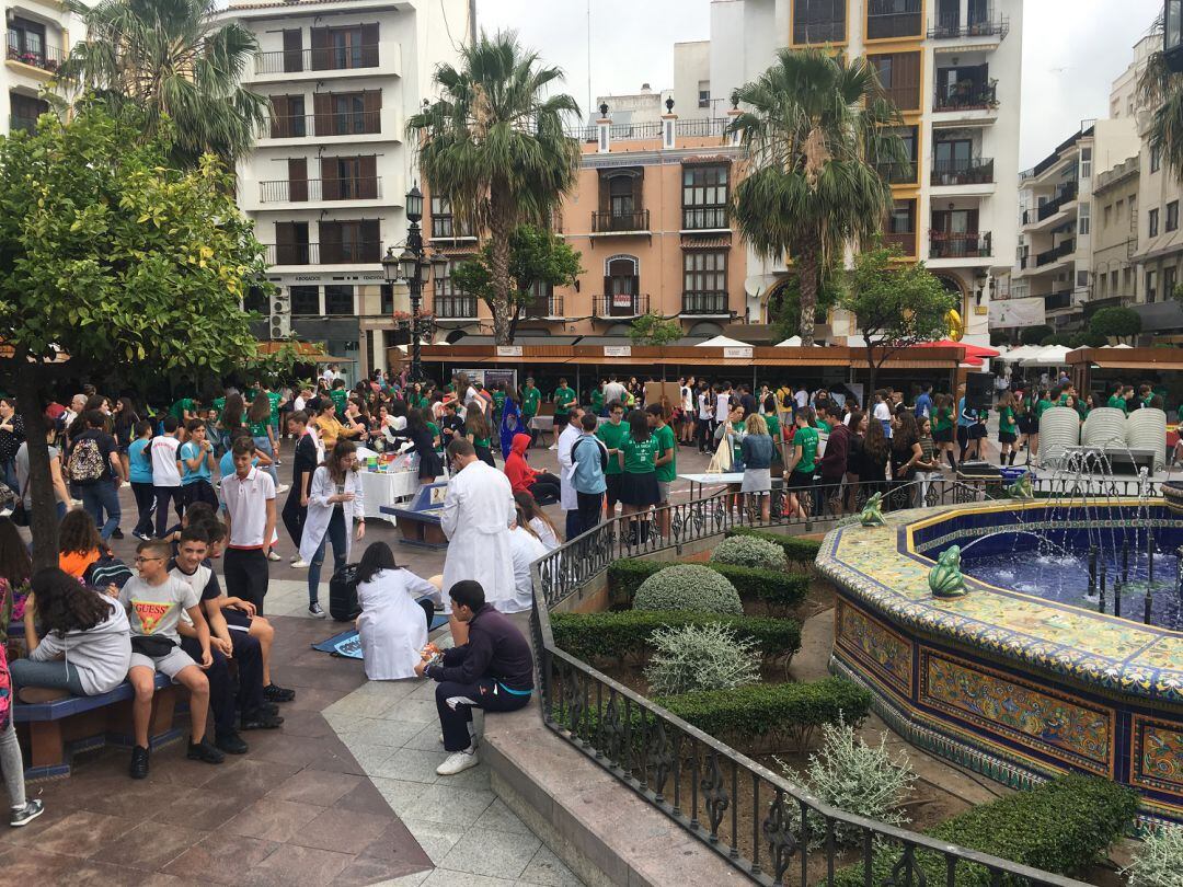 Alumnos en Diverciencia.