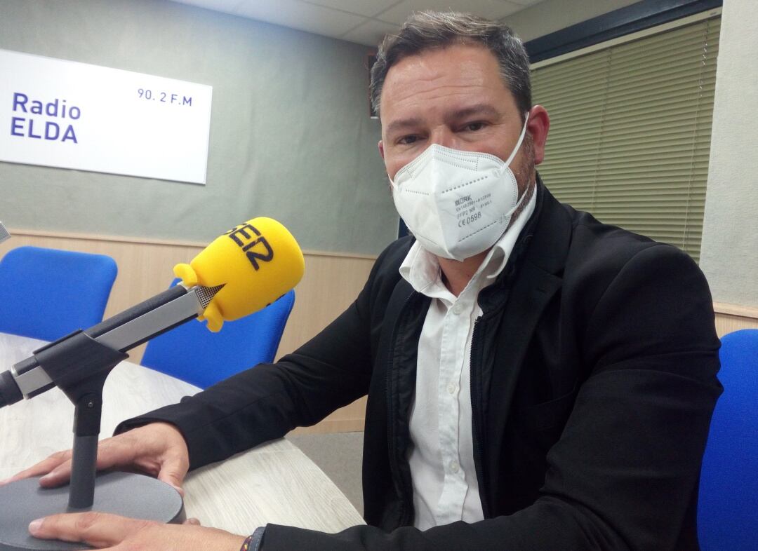 Fran Muñoz, concejal-portavoz PP Elda