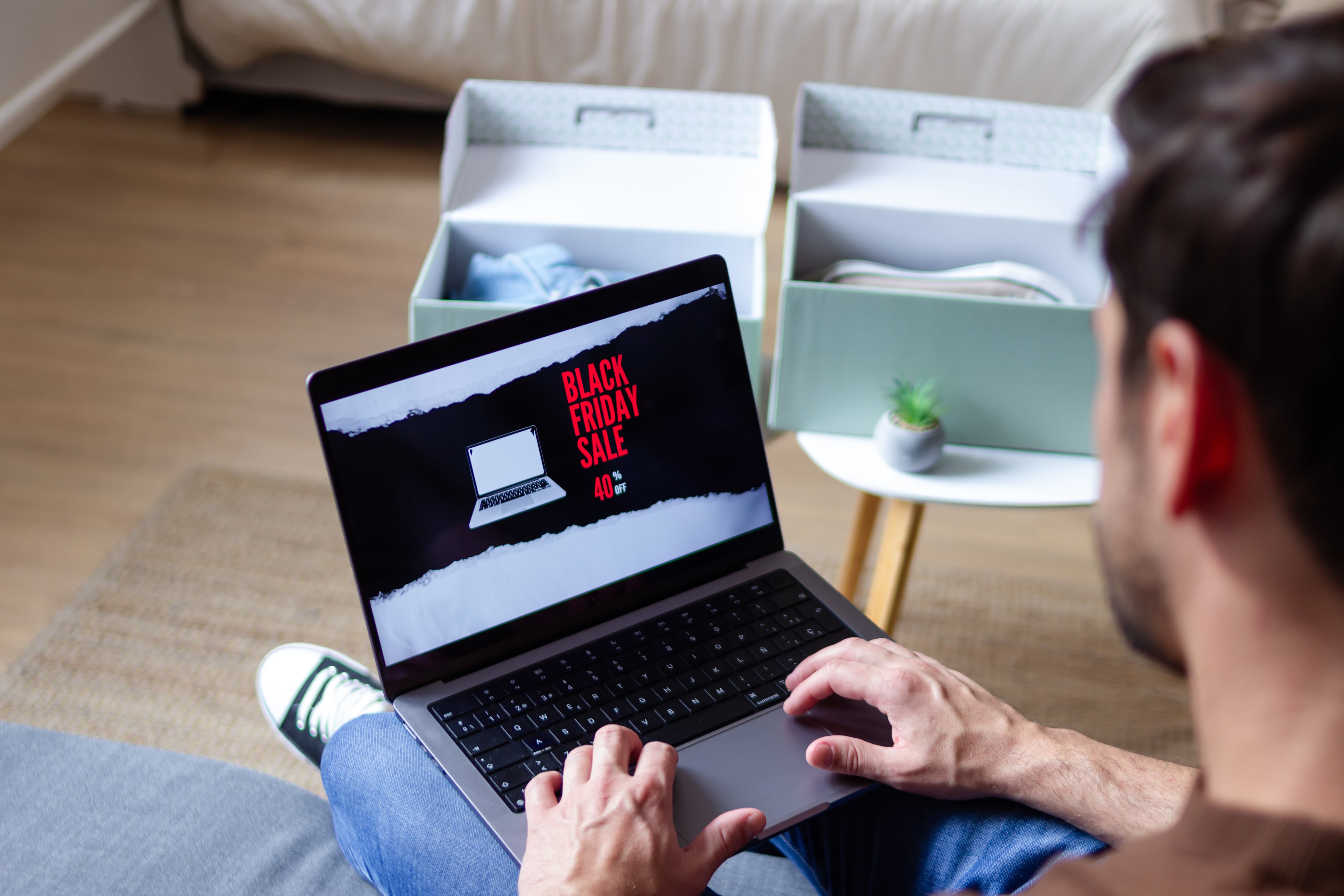 Muchas de las compras en Black Friday se realizan online