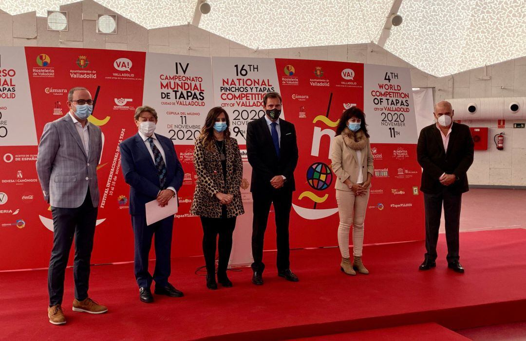 Presentación de los concursos Nacional y Mundial de Pinchos de Valladolid. 