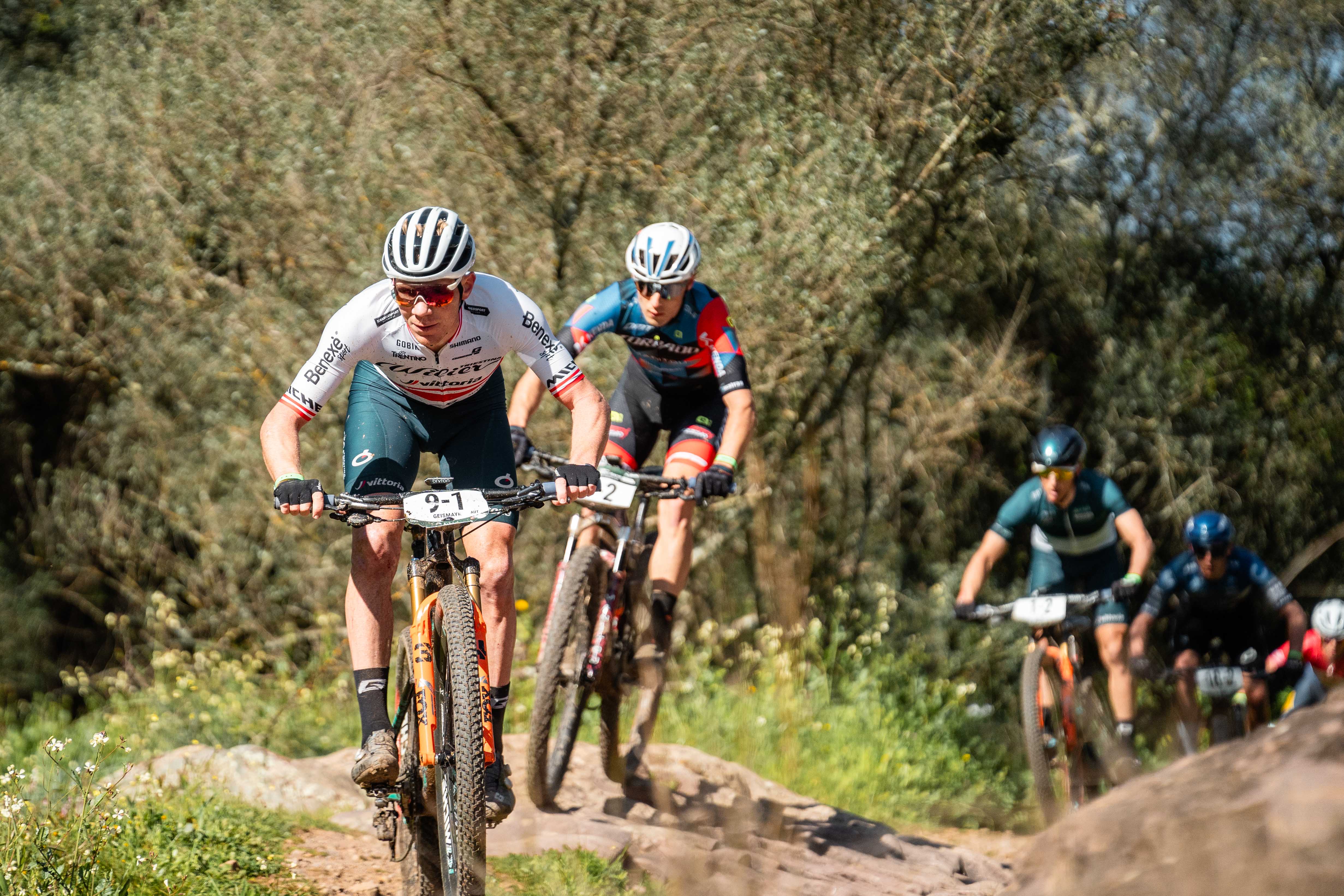 Momento de la Andalucía Bike Race.