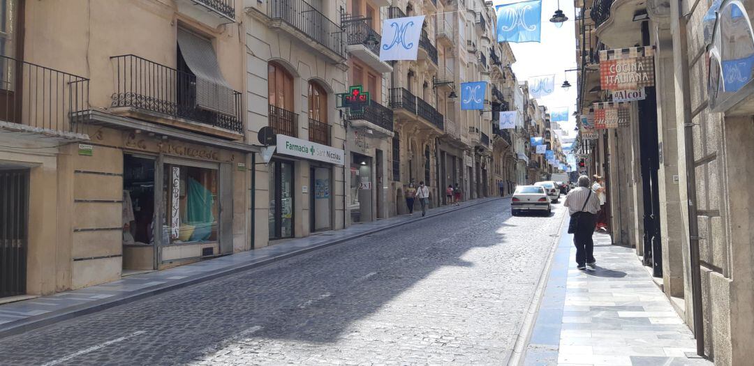 El cierre total al tráfico de la calle San Nicolás no se ejecutará en la primera fase de plan de peatonalización del Centro.
