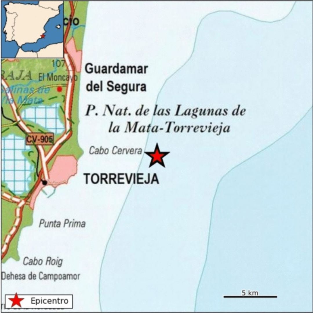 Terremoto en Torrevieja