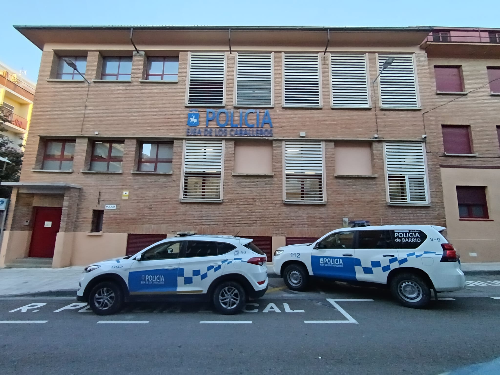 Imagen de archivo de la Policía Local Ejea