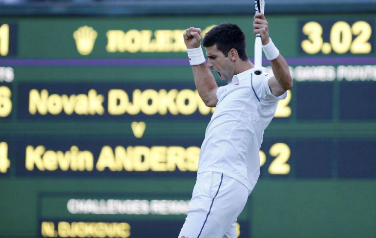 El partido entre Djokovic y Anderson fue suspendido por falta de luz