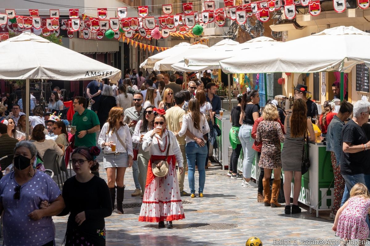 Fiesta de las Cruces de Mayo en Cartagena