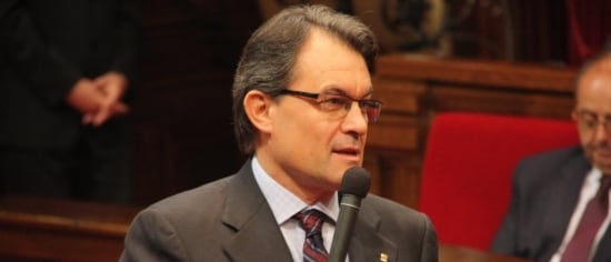 El president de la Generalitat, Artur Mas