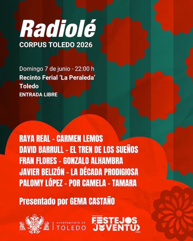 Cartel Radiolé Toledo Corpus 2026