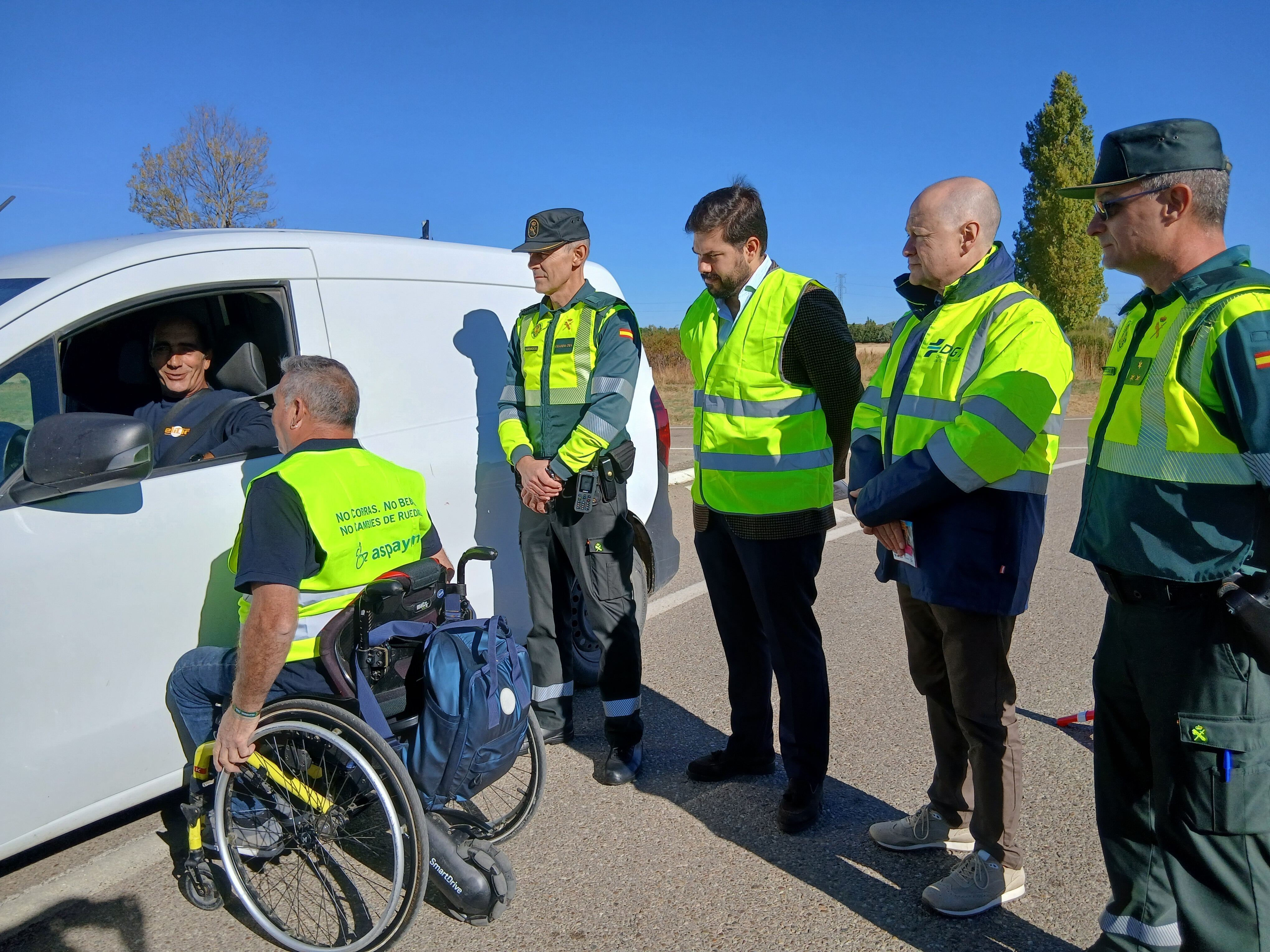 Control de concienciación de Tráfico en Palencia