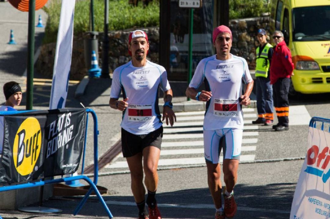 Els germans Òscar i Marc Casal.