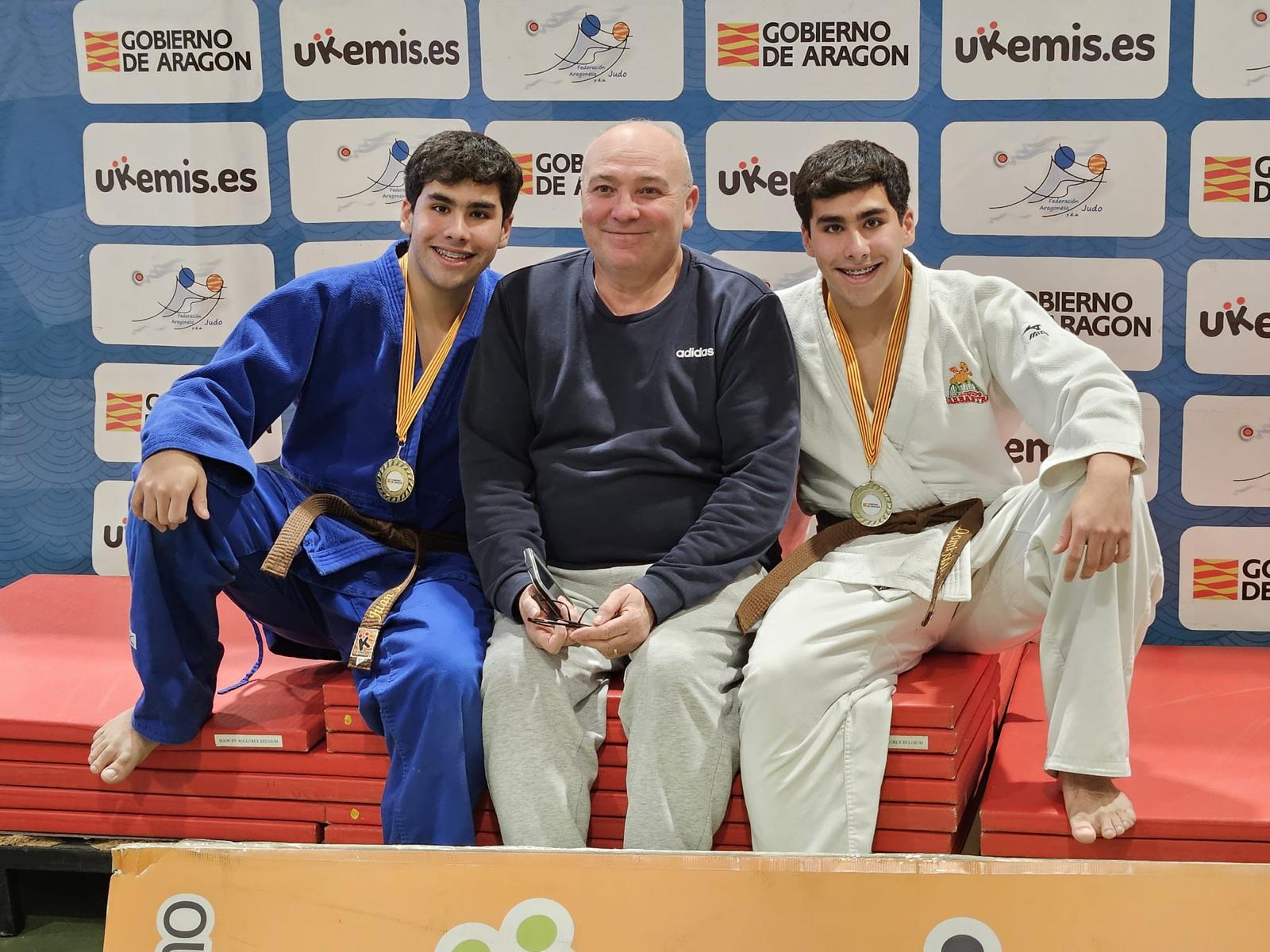 Cadetes del Club Judo Barbastro