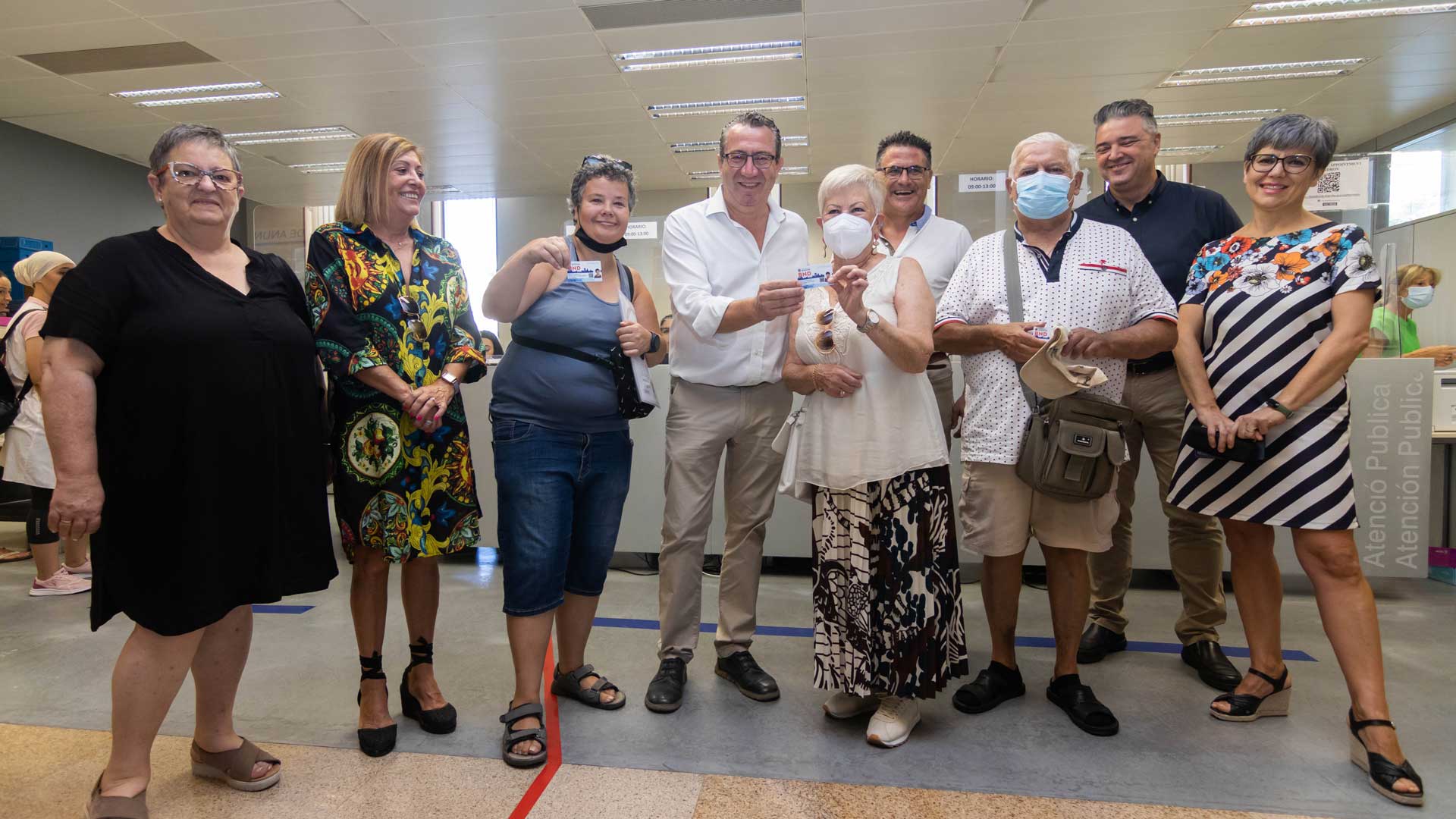 Presentación de la Tarjeta Ciudadana en el Ayuntamiento de Benidorm