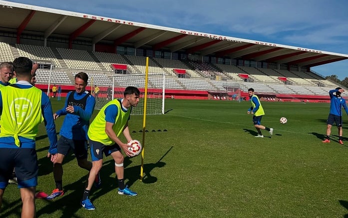 Un entreno del Algeciras