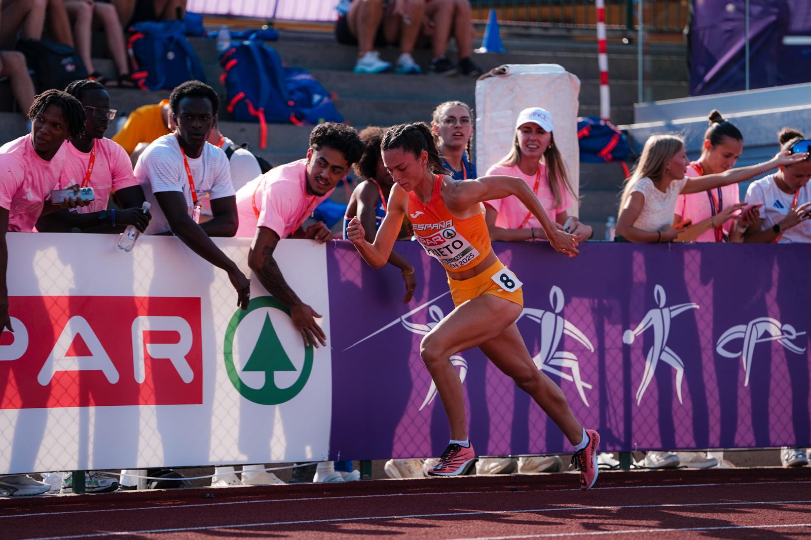 Ana Prieto durante una prueba