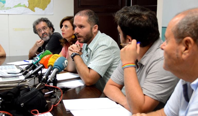 Santiago Sánchez, portavoz de Ganemos Jerez en el Ayuntamiento de Jerez