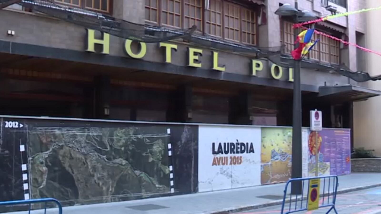 La façana de l'Hotel Pol de Sant Julià de Lòria