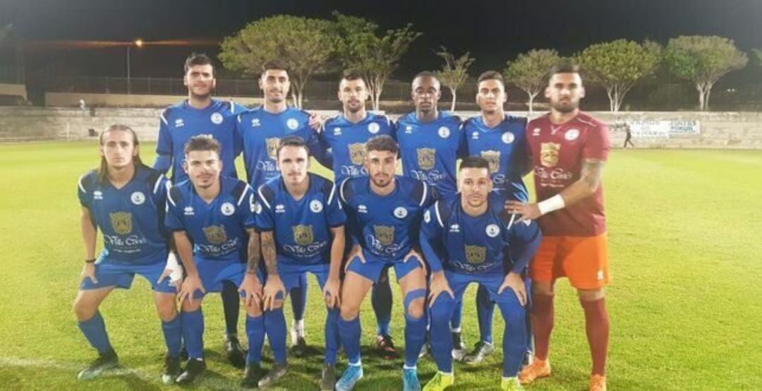 La plantilla del CD Marino. 