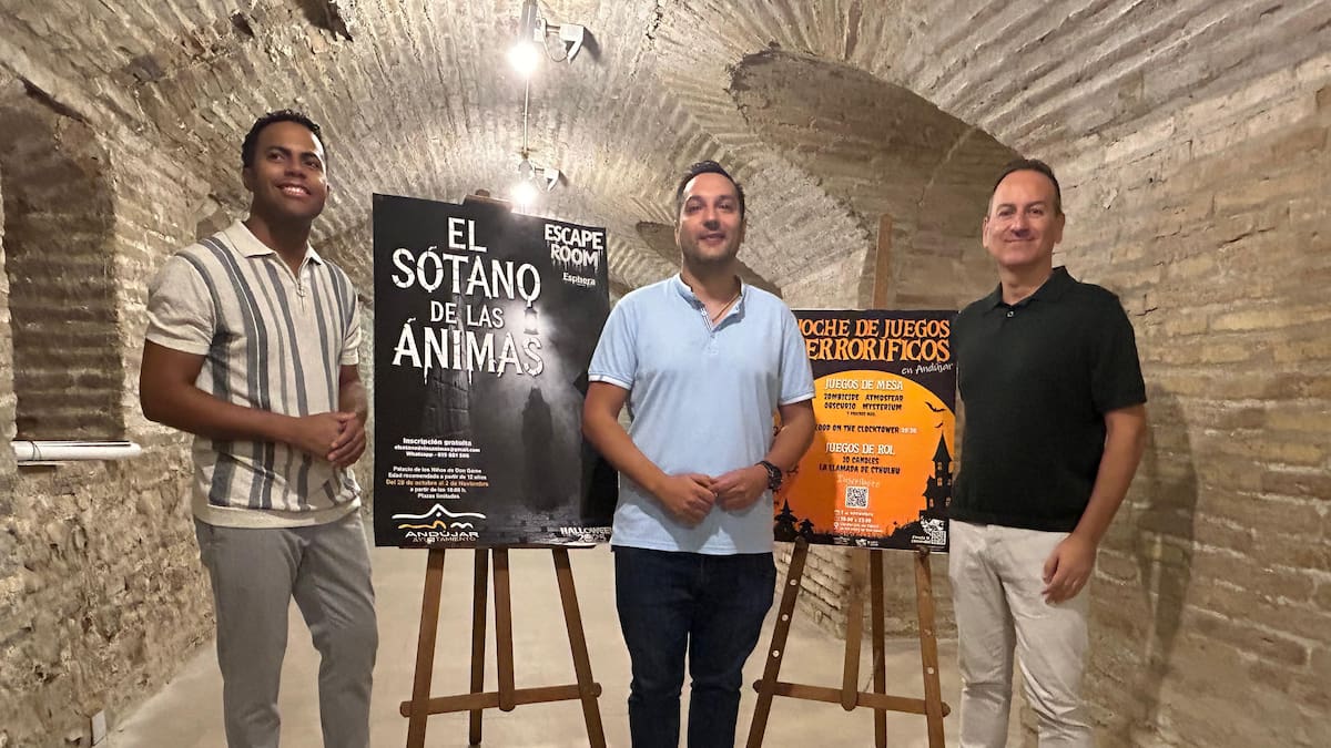 Andújar celebra Halloween con el Escape Room “El Sótano de las Ánimas” y juegos de rol juveniles