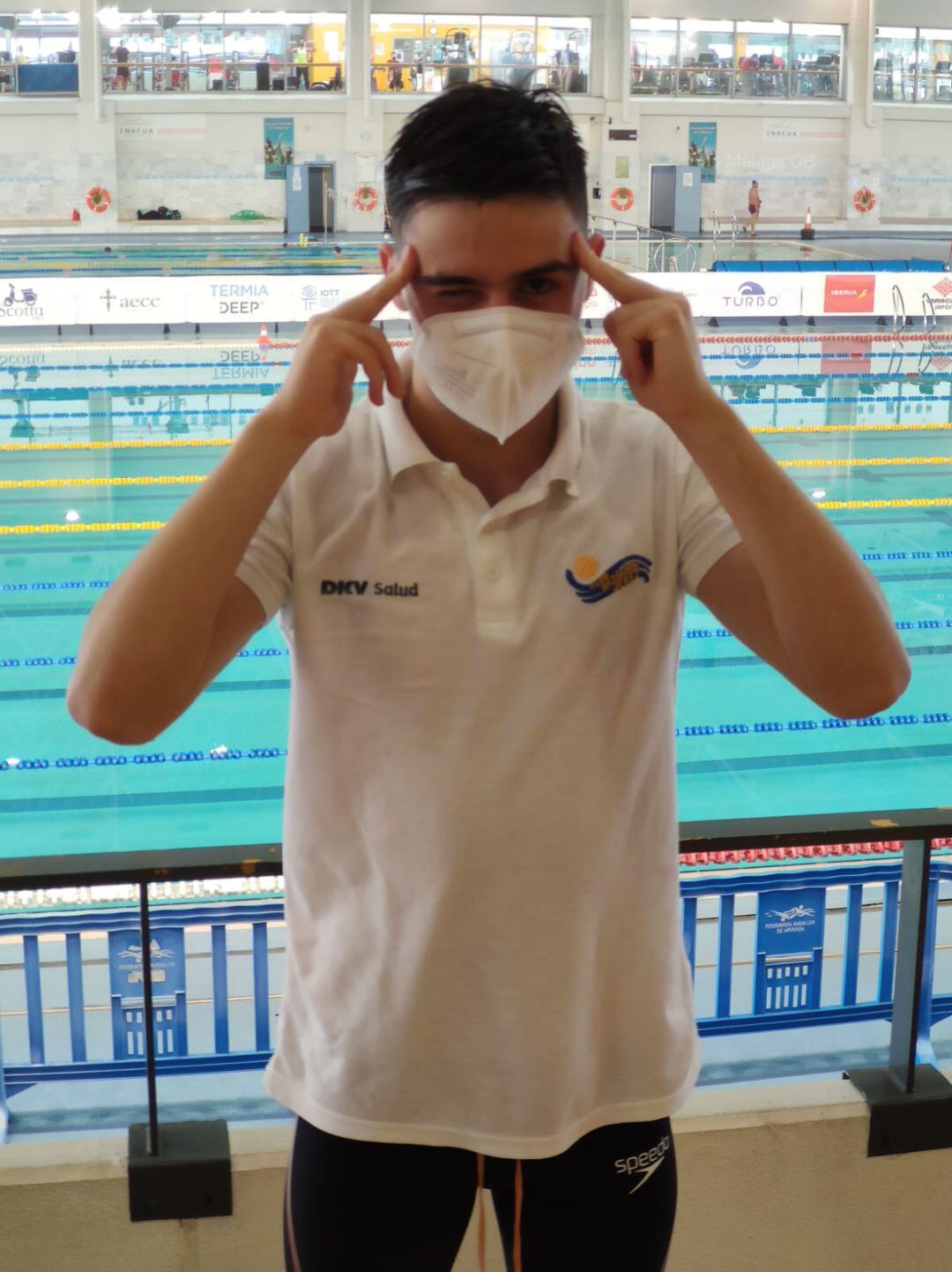 Excelentes resultados para el nadador del DKV Ángel Belinchón en el Campeonato de España