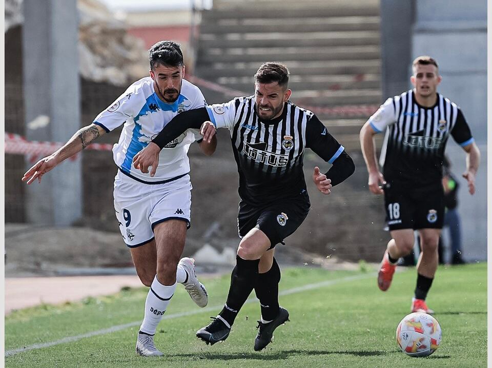 Un momento del partido