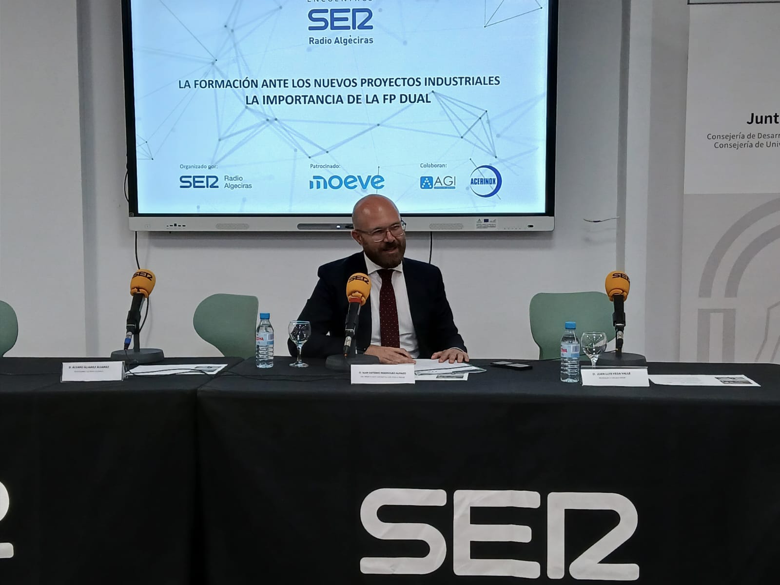 Florentino Santos, Secretario General de la Consejería de Desarrollo Educativo y FP de la Junta de Andalucía.