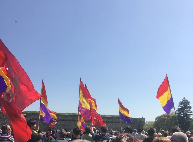 Homenaje anual a los asesinados durante el franquismo en Pamplona