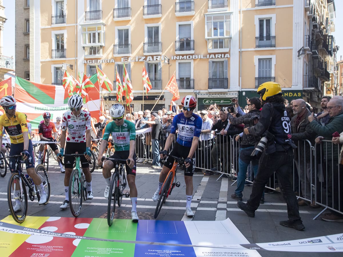 Pamplona-Cuevas de Mendukilo: segunda etapa de la Itzulia con 164 kilómetros de media montaña