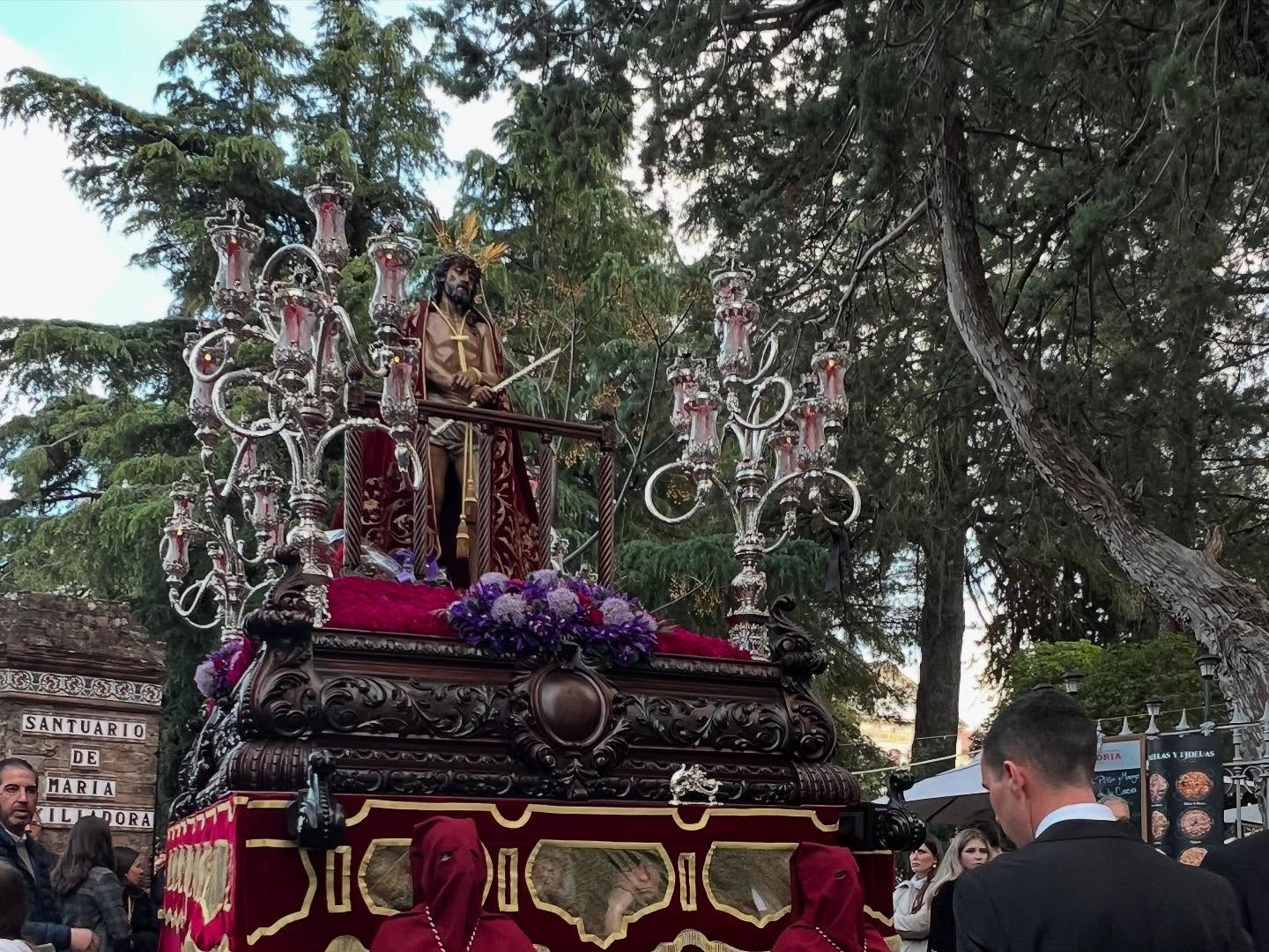 El Ecce-Homo de Ronda estrena paso de costaleros