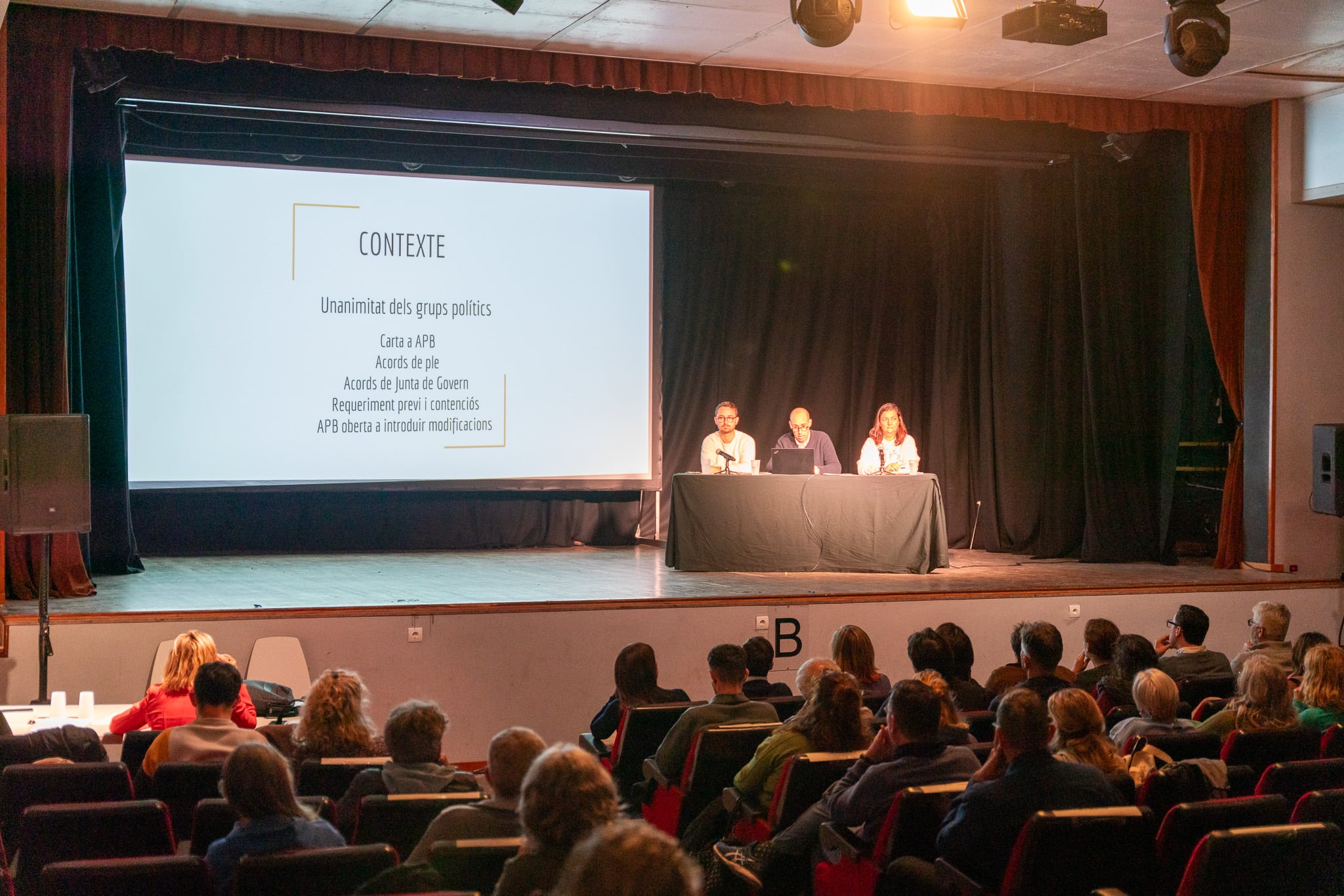 Imagen de la reunión del Consell d&#039;Entitats