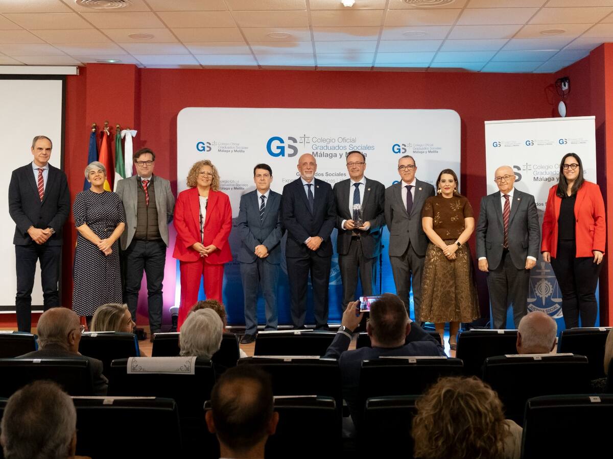 Clausura Noviembre Cultural del Colegio de Graduados Sociales de Málaga y Melilla