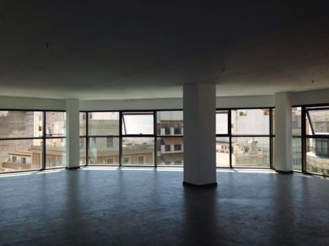 Panorámica desde el Cubo de cristal