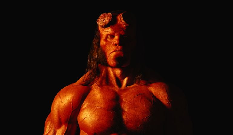 Así es el nuevo Hellboy.